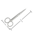 Beautyblend Makeup Tools Cosmetic Hairdressing scissors Double Eyelid Eyebrow Makeup Stainless Steel Beauty Scissors